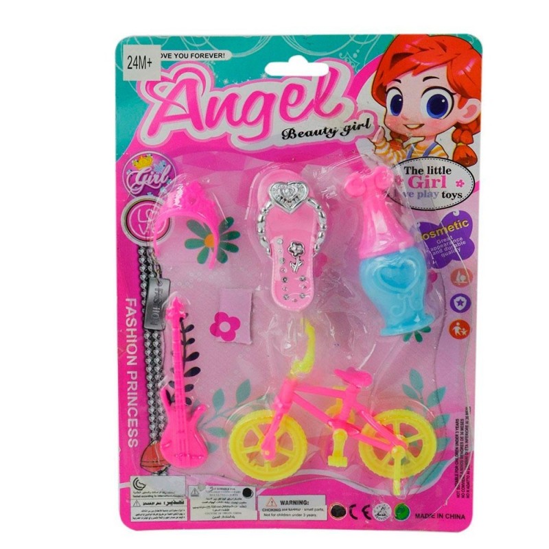 Kit Mini Acessórios De Boneca Coloridos Brinquedo Infantil - Feira da Madrugada SP