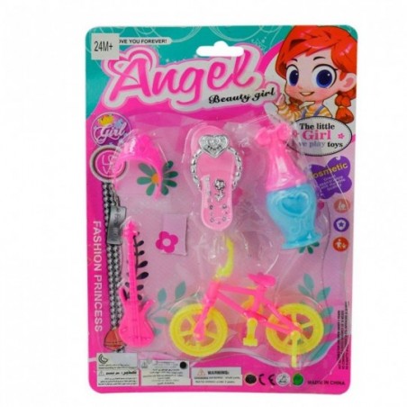 Kit Mini Acessórios De Boneca Coloridos Brinquedo Infantil - Feira da Madrugada SP