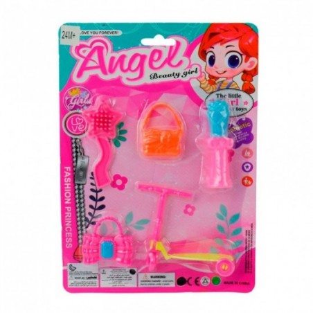 Kit Mini Acessórios De Boneca Coloridos Brinquedo Infantil - Feira da Madrugada SP