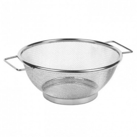 Escorredor De Alimentos Com Alça Em Metal 24 Cm - Feira da Madrugada SP