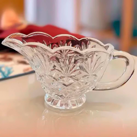 Molheira De Cristal Dublin Lyor Com Alça 140ml - Compre Agora!