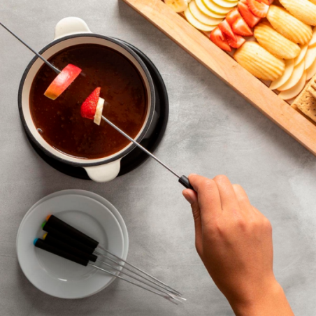 Jogo De Garfos Para Fondue 6 Peças Aço Inox Kehome - Compre Agora!