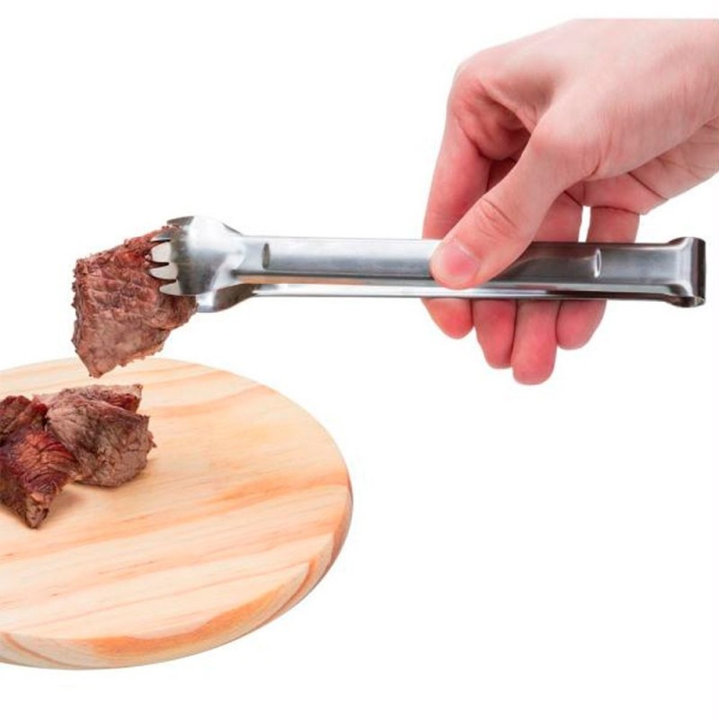 Pegador De Carne Gelo Em Aço Inox 12,5 Cm - Feira da Madrugada SP