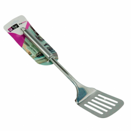 Espátula De Cozinha Vazada Em Aço Inox 33,5 cm No Atacado - Compre Agora!