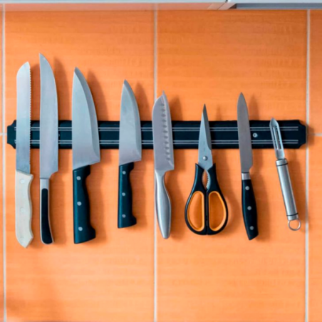 Barra Magnética De Cozinha Imã Para Facas 38cm - Compre Agora!