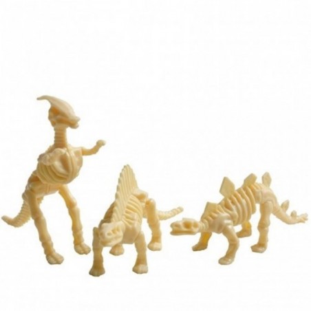 Fosseis De Dinossauros Brinquedo Colecionável Desmotável 15 peças - Feira da Madrugada SP