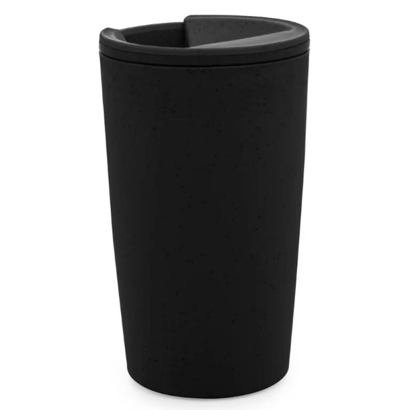 Copo Térmico Com Tampa De Bambu 500 Ml Sustentável - Feira da Madrugada SP