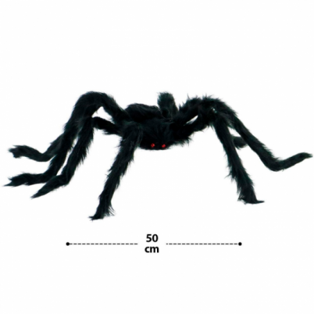 Enfeite Aranha de Plástico Halloween 50cm Decoração - Compre Agora!