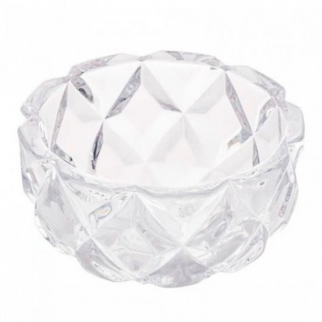 Tigela Bowl Cristal Diamond De Vidro 300Ml Para Sobremesa - Feira da Madrugada SP