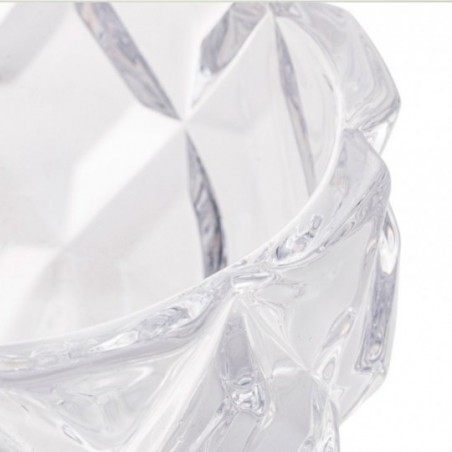 Tigela Bowl Cristal Diamond De Vidro 300Ml Para Sobremesa - Feira da Madrugada SP