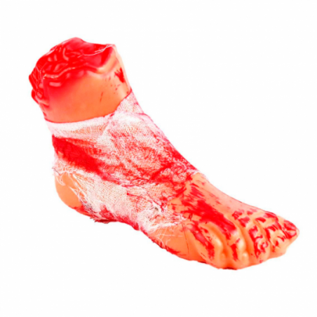 Enfeite Pé Cortado Com Faixa Halloween Decoração - Compre Agora!