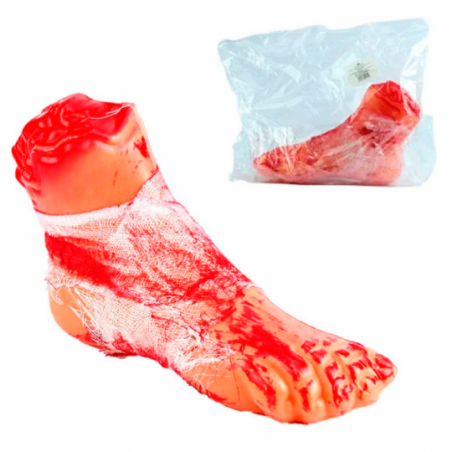 Enfeite Pé Cortado Com Faixa Halloween Decoração - Compre Agora!