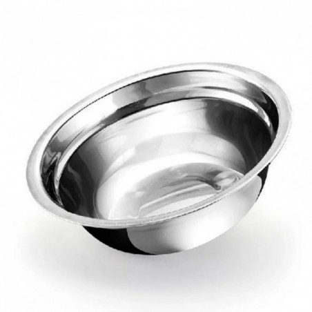 Tigela Redonda Cumbuca Aço Inox 22 Cm - Feira da Madrugada SP