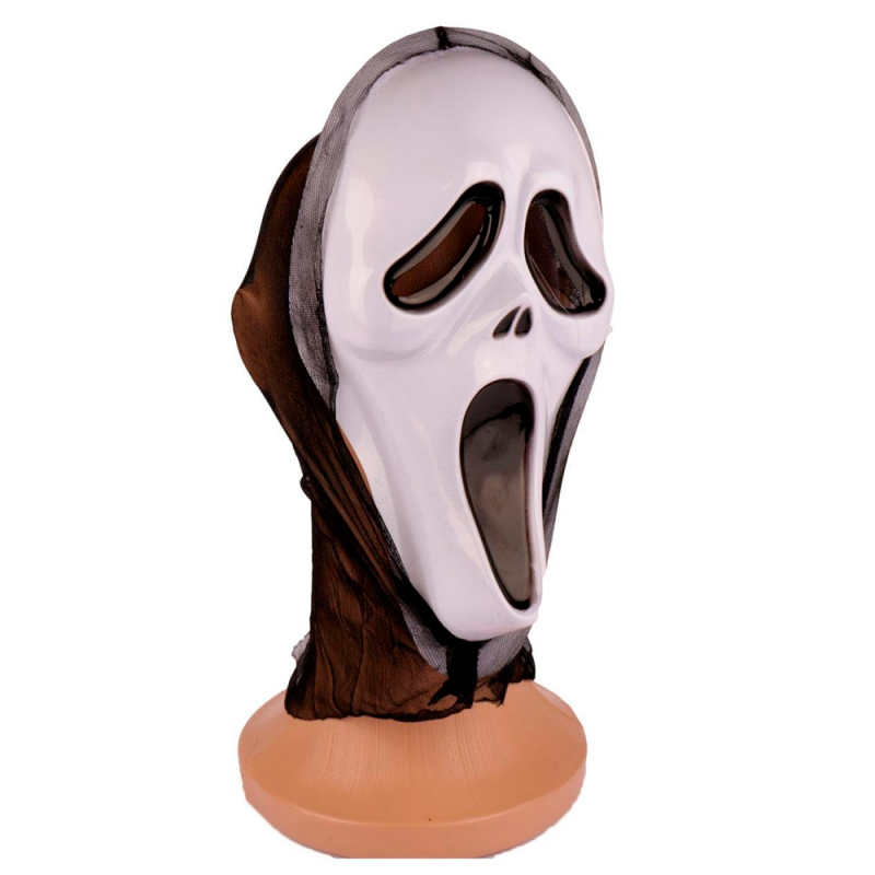 Máscara Pânico Com Capuz Halloween Fantasia Terror - Compre Agora!