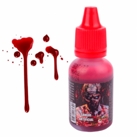 Sangue Artificial Falso 15ml Para Maquiagem Halloween - Compre Agora!