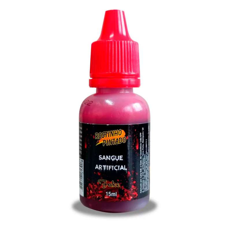 Sangue Artificial Falso 15ml Para Maquiagem Halloween - Compre Agora!