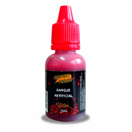 Sangue Artificial Falso 15ml Para Maquiagem Halloween - Compre Agora!