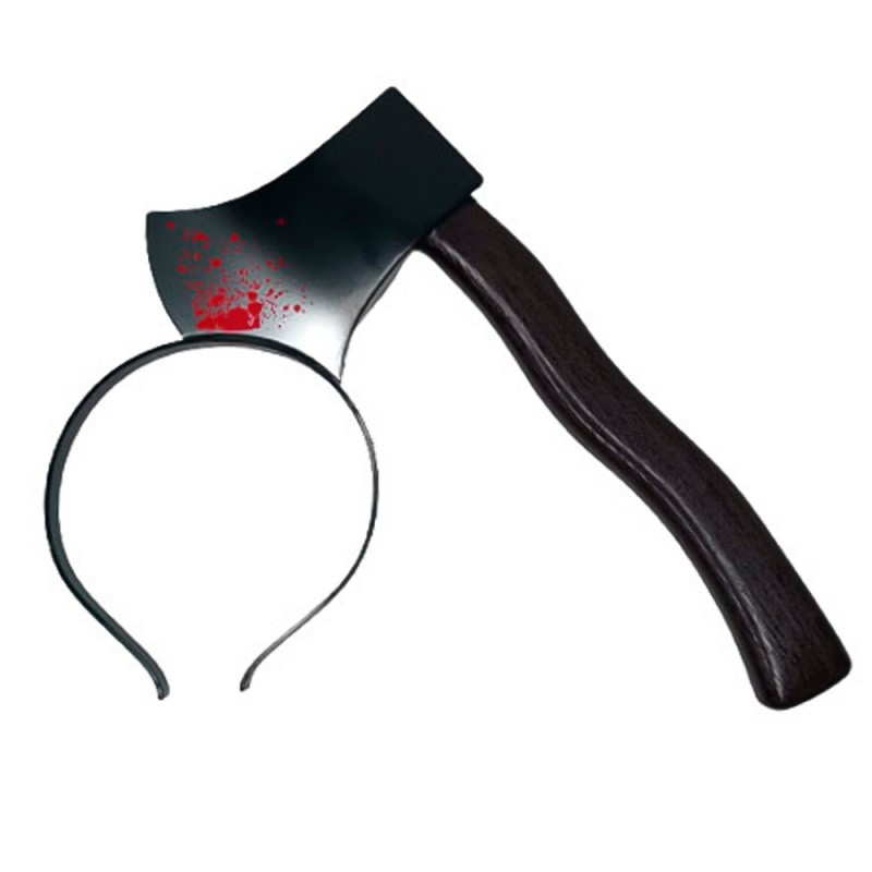Tiara Machado Com Sangue Falso Acessório Para O Halloween - Compre Agora!