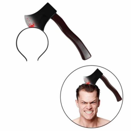 Tiara Machado Com Sangue Falso Acessório Para O Halloween - Compre Agora!