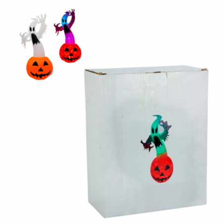 Inflável Abóbora Fantasma Led BIV 1,80m Enfeite Halloween - Compre Agora!