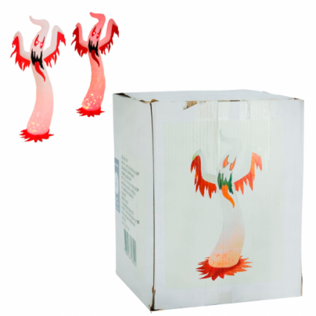 Fantasma Flamejante Inflável LED BIV 3m Decoração Halloween - Compre Agora!