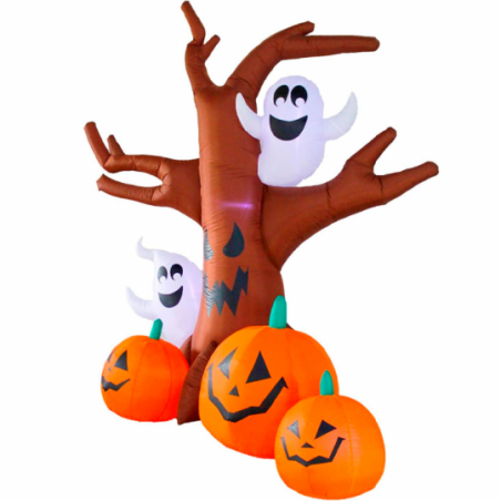 Floresta Fantasma Inflável LED Bivolt 2,4m Halloween