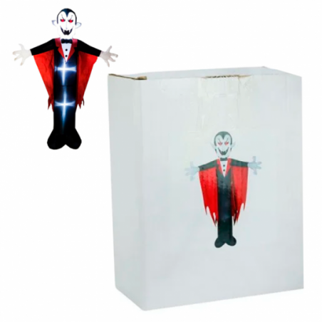 Vampiro Inflável De LED Bivolt 1,80m Decoração Halloween - Compre Agora!