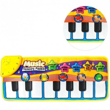 Tabele Teclado Musical Baby Com Musicas Sons De Animais Infantil - Feira da Madrugada SP