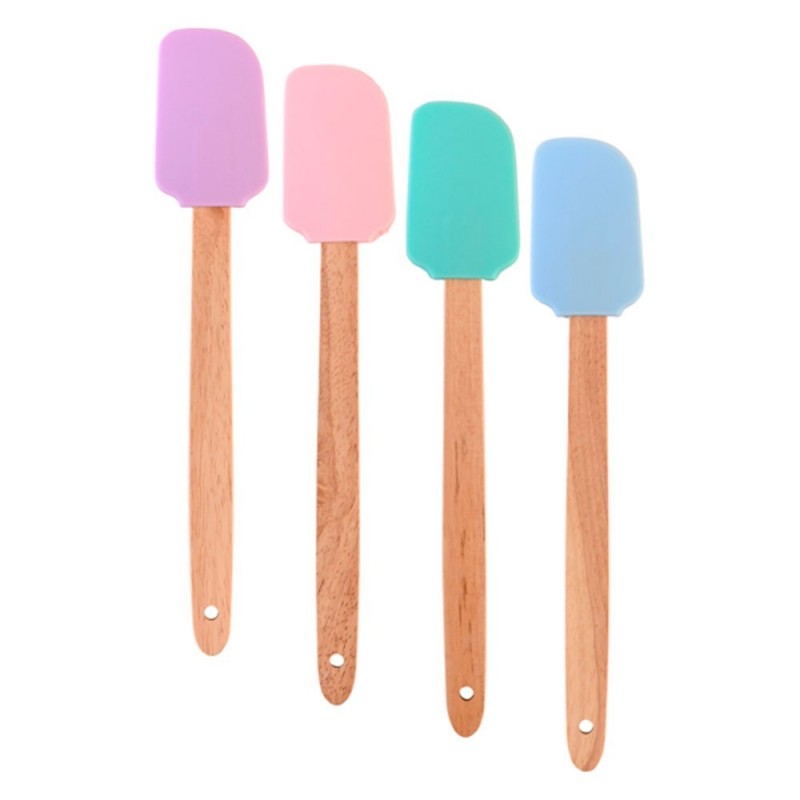 Espátula De Silicone Candy 28 Cm Utensílio De Cozinha - Feira da Madrugada SP
