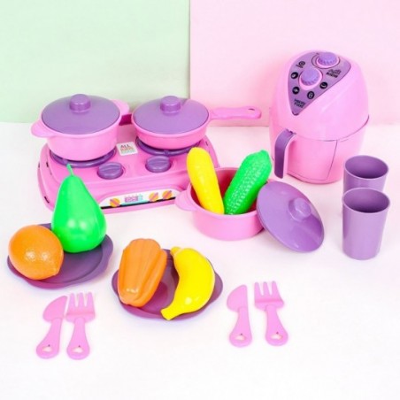 Kit Minha Cozinha Com Frutinhas 19 Peças De Brinquedo