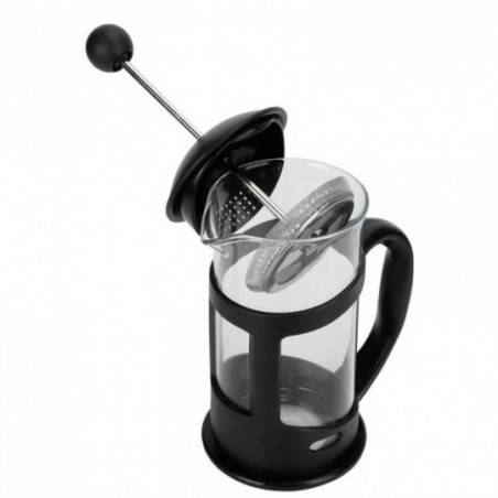 Cafeteira Manual Francesa Prensa Cremeira Café Chá Leite 600ml - Feira da Madrugada SP