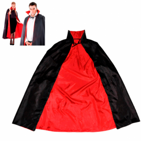 Capa De Vampiro Com Gola E Cordão De Amarração 80cm - Compre Agora!