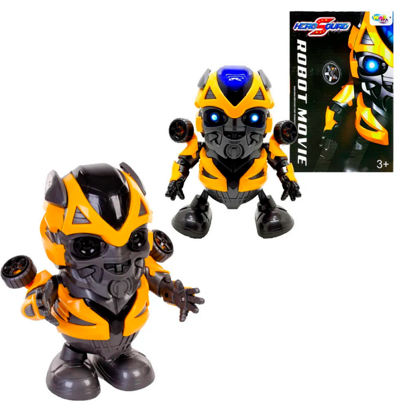 Robô Movie Dançarino Brinquedo Hero Squad Well Kids - Compre Agora!