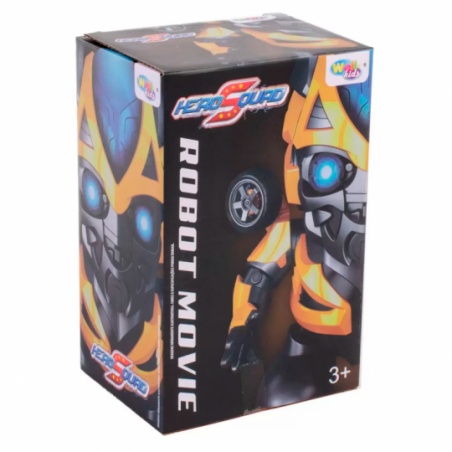 Robô Movie Dançarino Brinquedo Hero Squad Well Kids - Compre Agora!