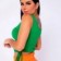 Regata Cropped Blusa Feminina Com Amarração Lateral Bojo - Feira da Madrugada SP