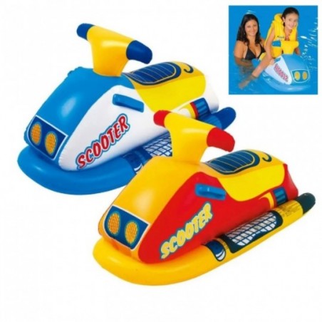 Boia Jet Ski Inflável Grande 91x51 Cm Infantil Colorido - Feira da Madrugada SP