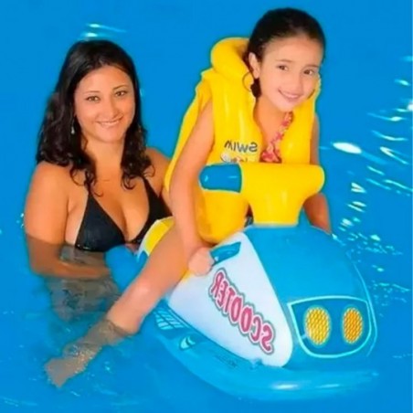 Boia Jet Ski Inflável Grande 91x51 Cm Infantil Colorido - Feira da Madrugada SP