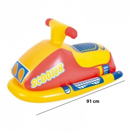Boia Jet Ski Inflável Grande 91x51 Cm Infantil Colorido - Feira da Madrugada SP