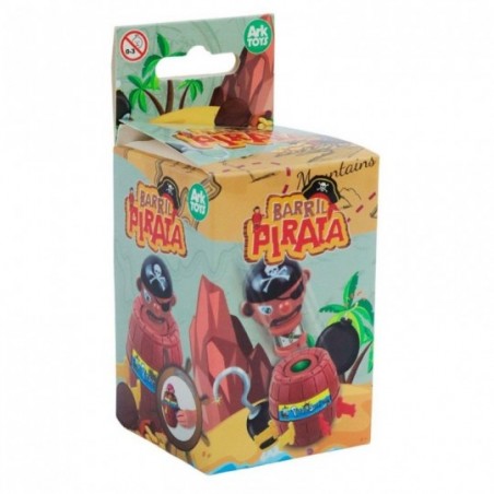Brinquedo Jogo Pula Barril Do Pirata Infantil Pequeno