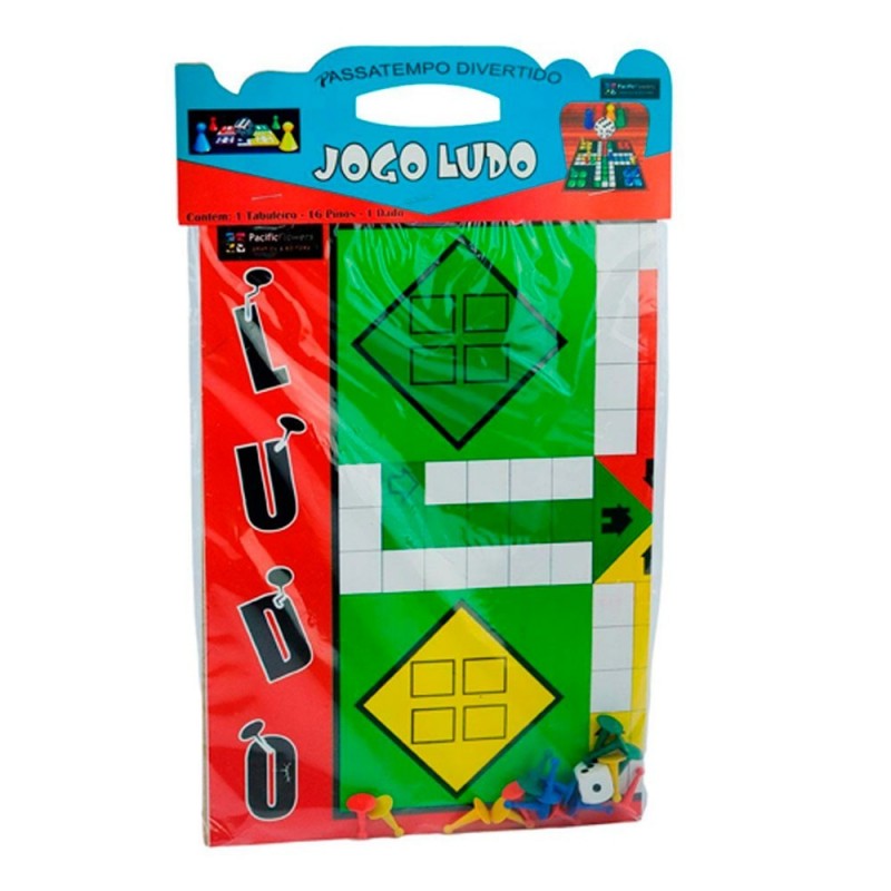 Jogo De Tabuleiro Ludo Infantil Passatempo Divertido - Feira da Madrugada SP