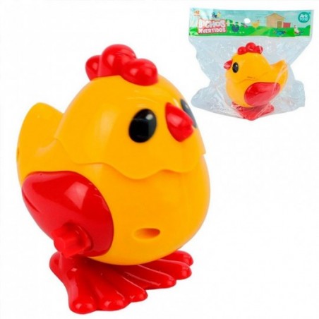 Mini Galinha Movida A Corda De Brinquedo Infantil - Feira da Madrugada SP