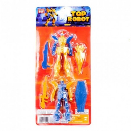 Kit 2 Top Robos Com Acessórios De Brinquedo Infantil - Feira da Madrugada SP
