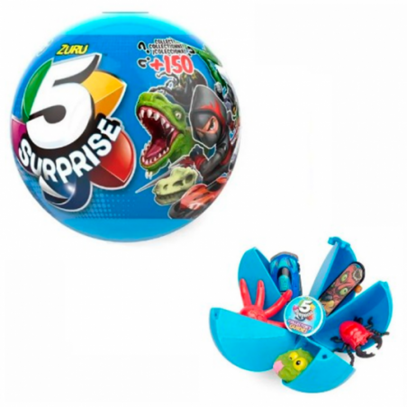 Brinquedo Bola Surpresa 5 Peças Diferentes Colecionáveis - Compre Agora!