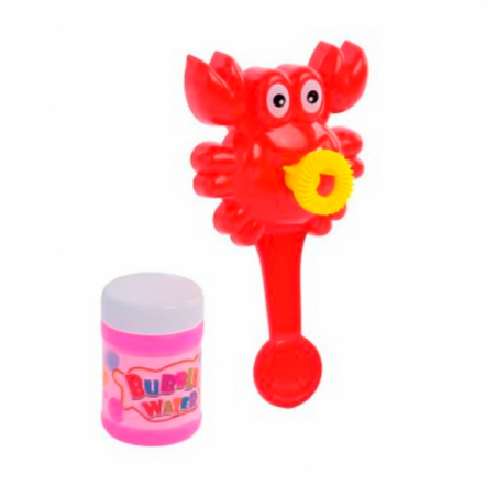 Lança Bolhas De Sabão Mágicas Manual Caranguejo 14cm - Compre Agora!