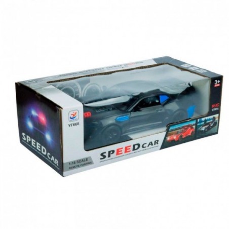 Carrinho De Controle Remoto Speed Car Preto Levanta Portas - Compre Agora!