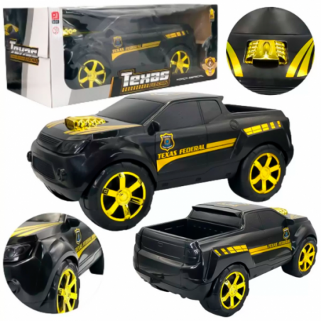 Carro Pick Up Infantil Grande Texas Polícia Federal - Compre Agora!
