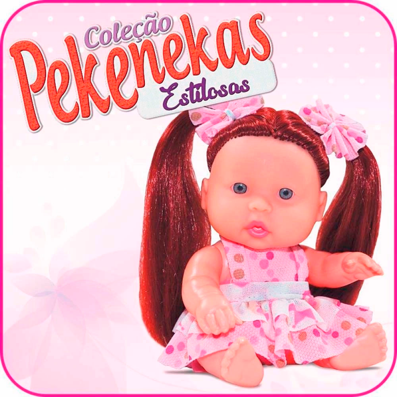 Boneca Infantil Meninas Coleção Pekenekas Sid-nyl Estilosas - Compre Agora!