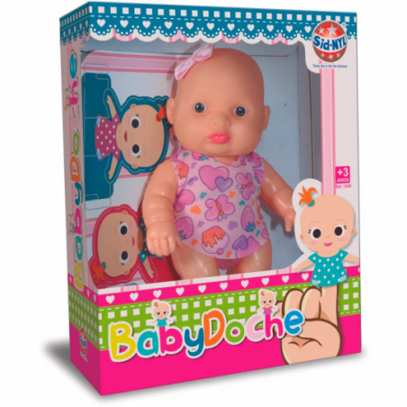 Boneca Pequena Com Dois Dedoches Infantil Sid-Nyl Baby - Compre Agora!