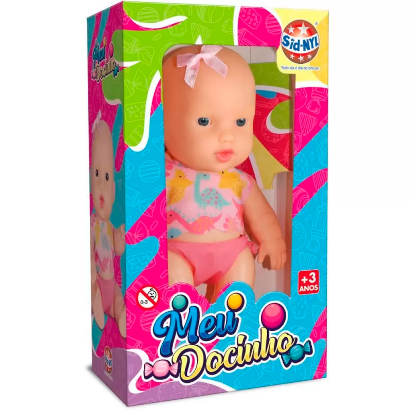 Boneca Pequena Meu Docinho Infantil No Atacado Sid-nyl - Compre Agora!