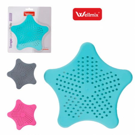 Tampa Para Ralo De Pia Protetora De Silicone Estrela 15cm - Compre Agora!